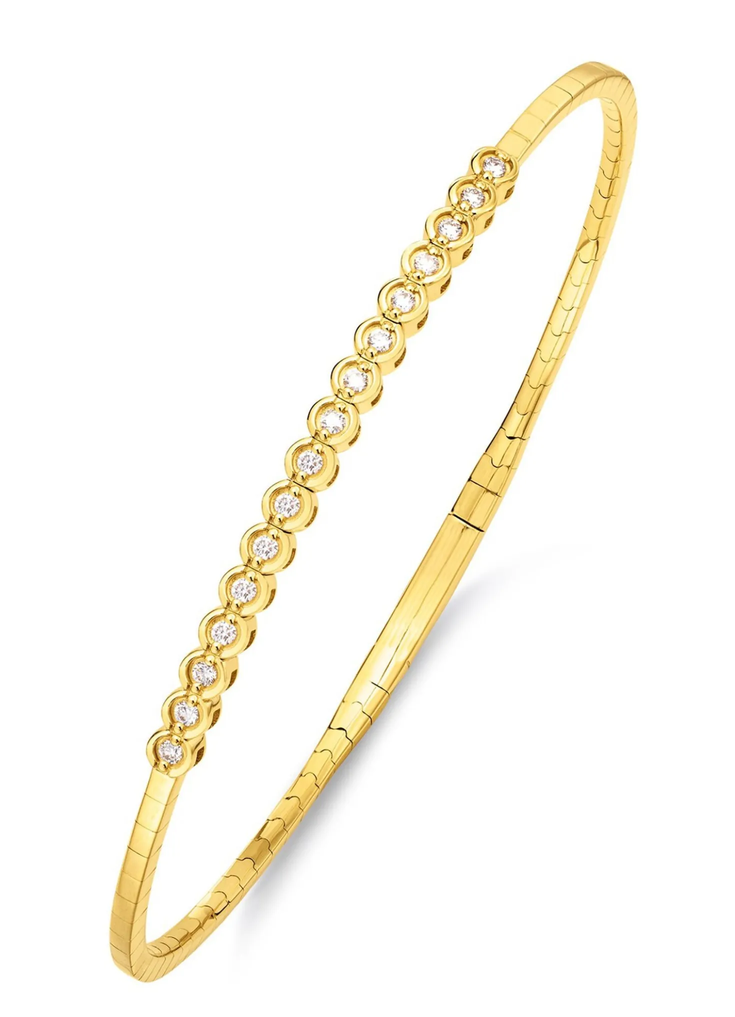 Edler Armreif mit Brillanten