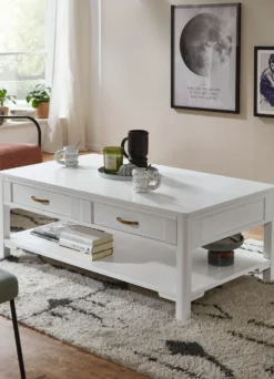 Edler Couchtisch im used-Look