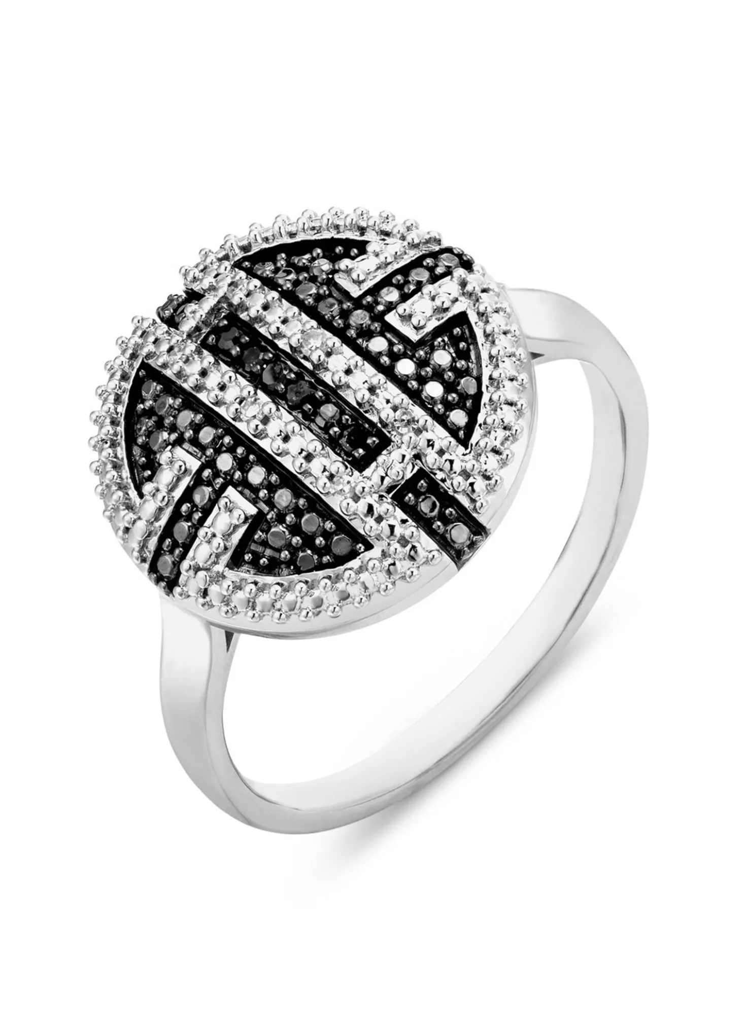 Edler Damenring mit Diamanten