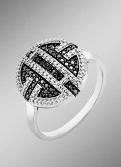 Edler Damenring mit Diamanten