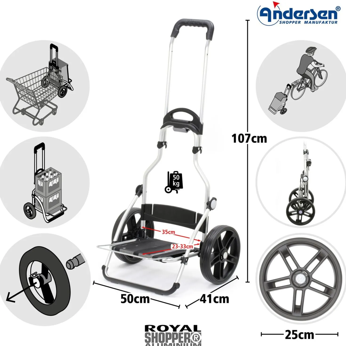 Einkaufswagen Royal Shopper Holk