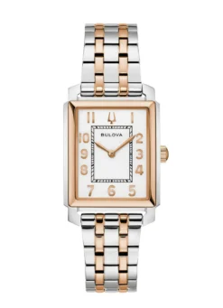 Elegante Bulova-Quartz-Damenuhr
