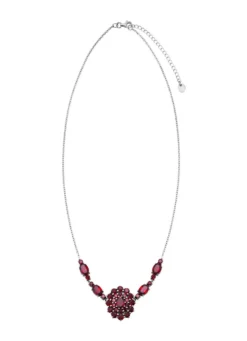 Elegante Halskette mit Granat