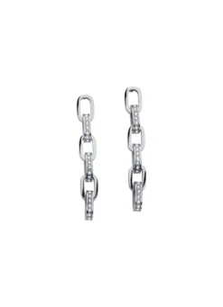 Elegante Ohrstecker mit funkelnden Kristallen