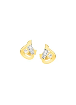 Elegante Ohrstecker mit Zirkonia
