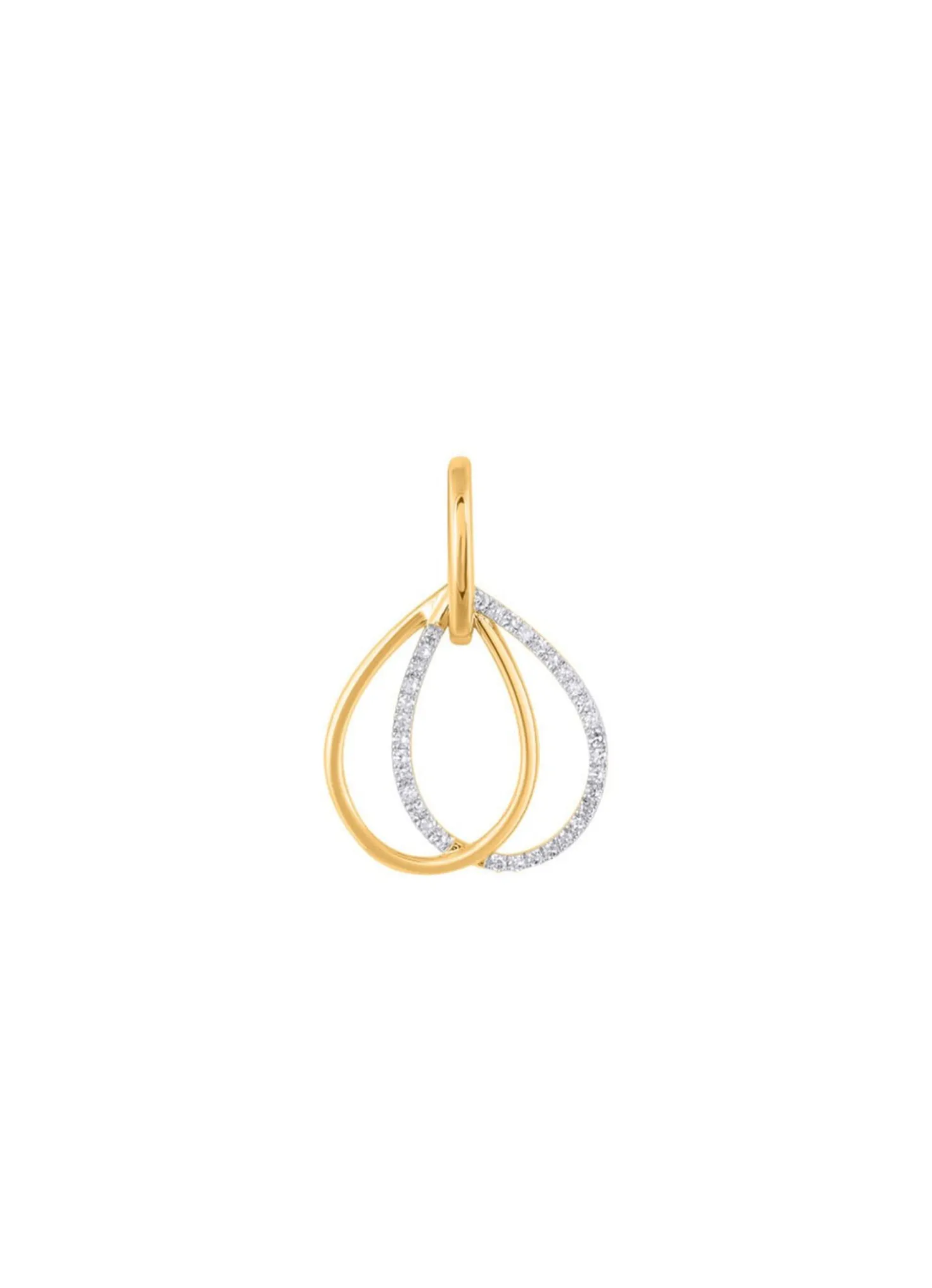 Eleganter Anhänger mit 34 Diamanten