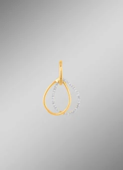 Eleganter Anhänger mit 34 Diamanten