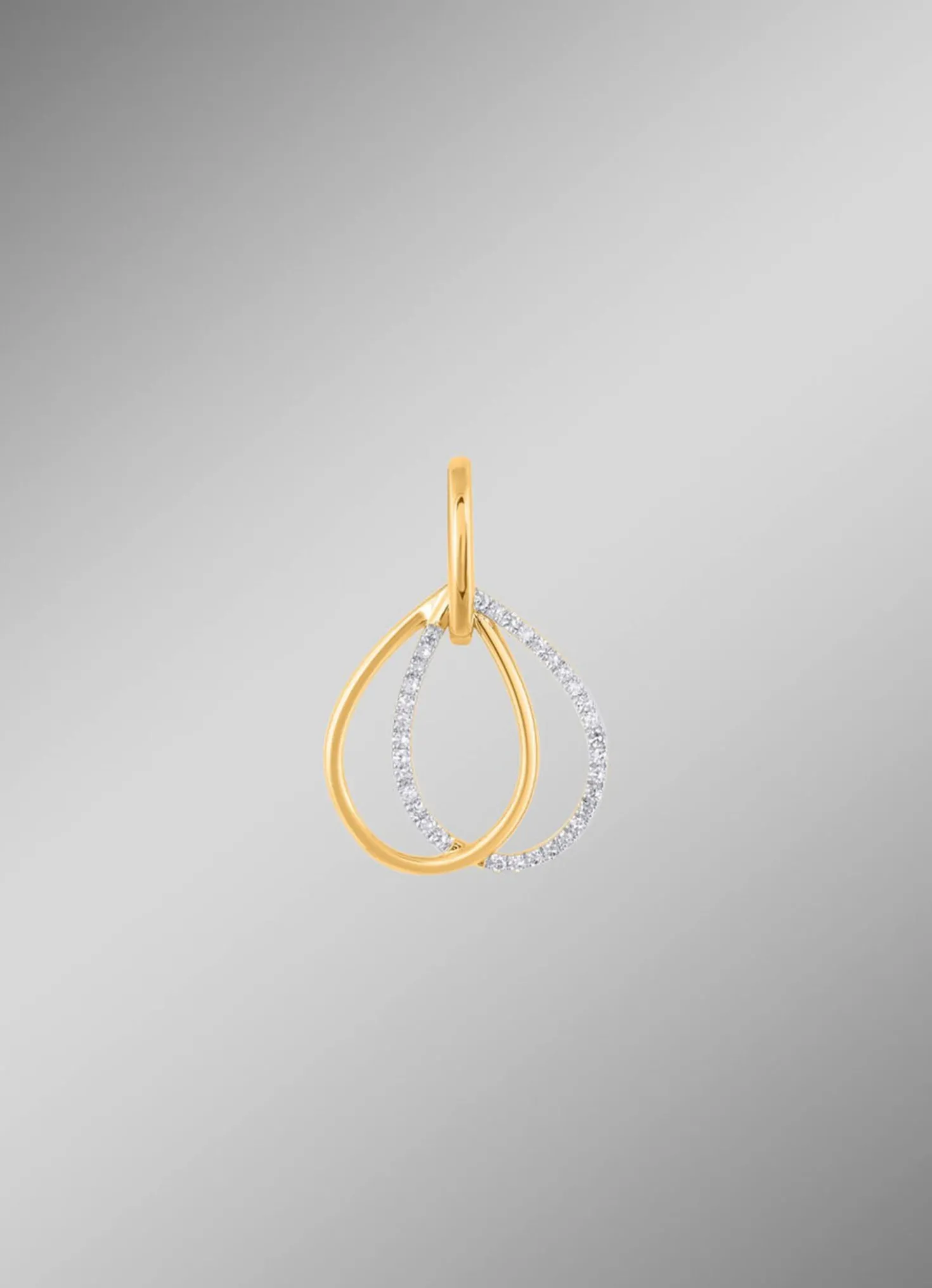 Eleganter Anhänger mit 34 Diamanten