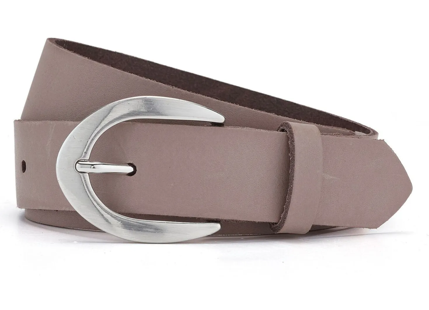 Eleganter Damen-Gürtel, aus Leder, 3 cm breit