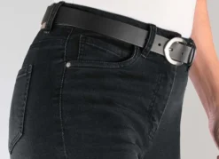 Eleganter Damen-Gürtel, aus Leder, 3 cm breit