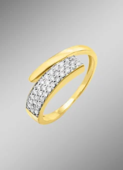 Eleganter Damenring mit Brillanten