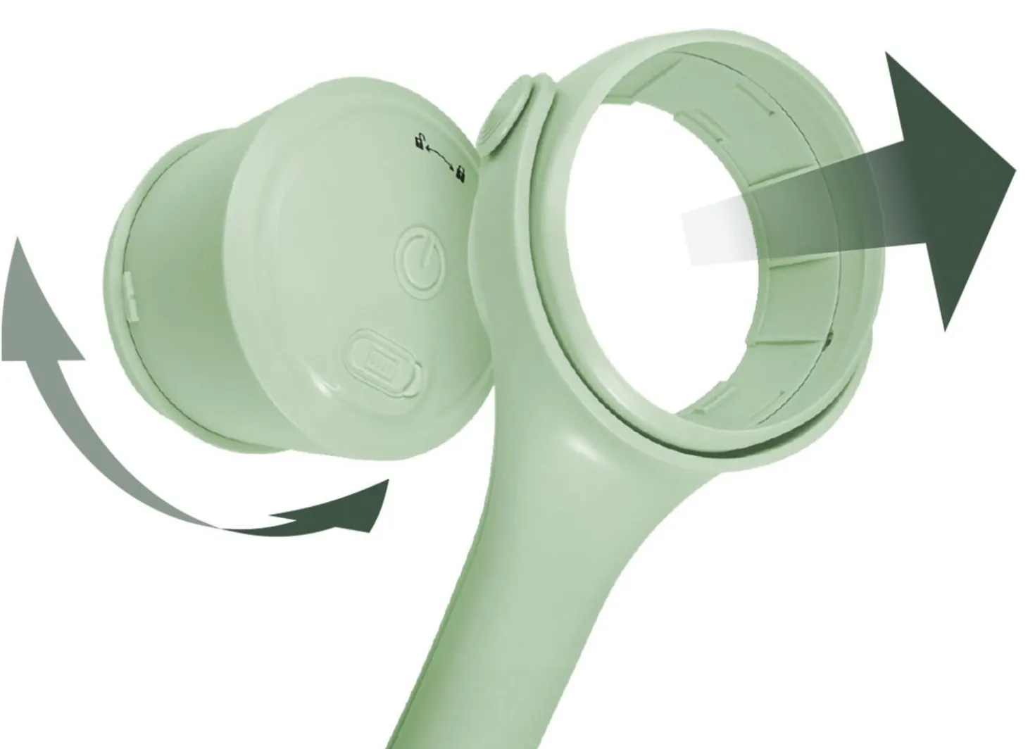 Elektrische Wellness- und Badebürste 4 in 1