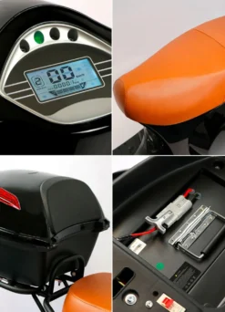 Elektro-Roller E-City Retro