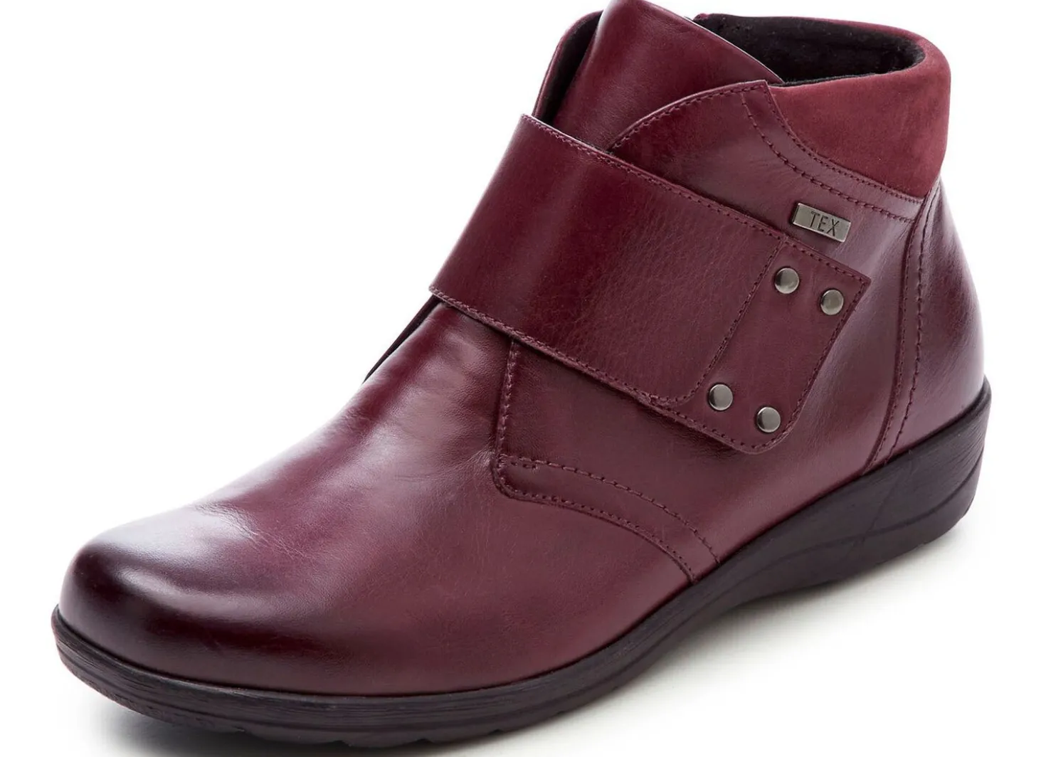 ELENA EDEN, atmungsaktive Damen-Boots, Weite H, mit Reißverschluss
