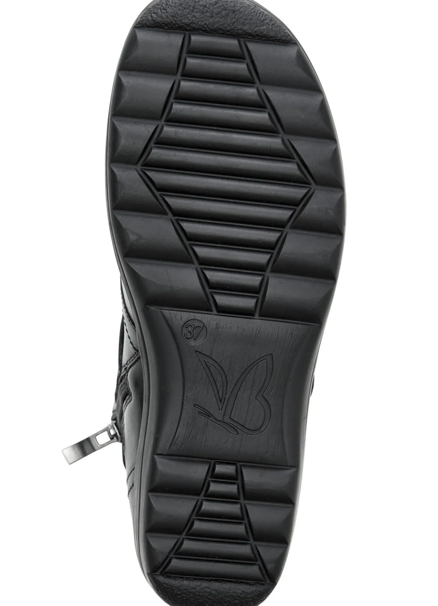 ELENA EDEN, atmungsaktive Damen-Boots, Weite H, mit Reißverschluss