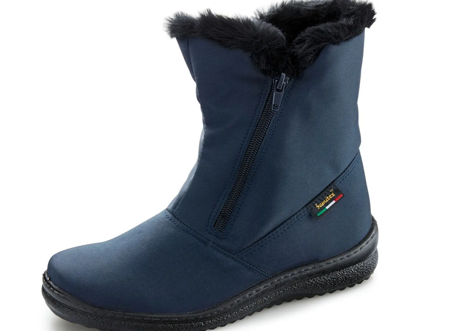 ELENA EDEN, atmungsaktive Damen-Stiefeletten, Winterschuhe, Weite G, mit Reißverschluss