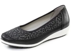 ELENA EDEN, bequeme Damen-Ballerinas, Weite G, mit herausnehmbarem Fußbett