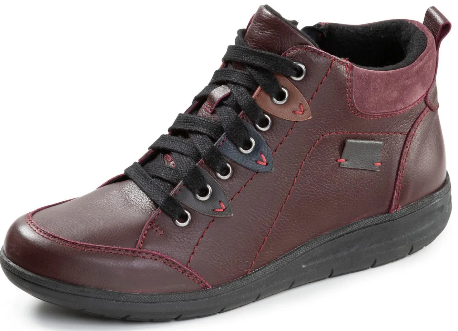 ELENA EDEN, bequeme Damen-Boots, Weite H, mit herausnehmbarem Fußbett