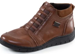 ELENA EDEN, bequeme Damen-Boots, Weite H, aus Leder