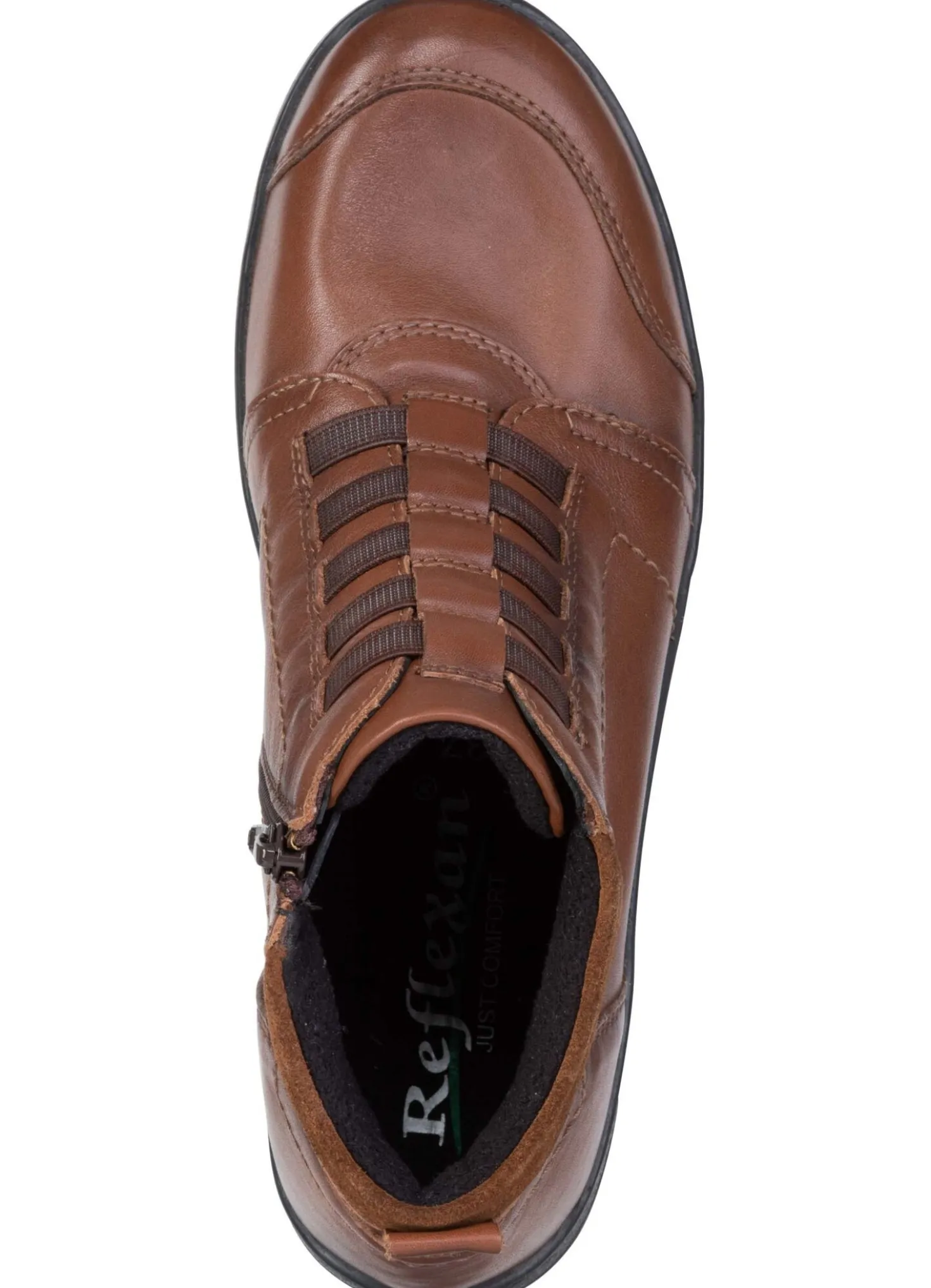 ELENA EDEN, bequeme Damen-Boots, Weite H, aus Leder