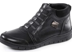ELENA EDEN, bequeme Damen-Boots, Weite H, aus Leder