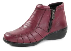 ELENA EDEN, bequeme Damen-Boots, Weite H, mit herausnehmbarem Fußbett