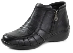 ELENA EDEN, bequeme Damen-Boots, Weite H, mit herausnehmbarem Fußbett