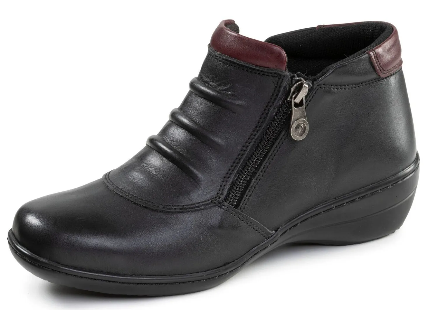 ELENA EDEN, bequeme Damen-Boots, Weite H, mit herausnehmbarem Fußbett