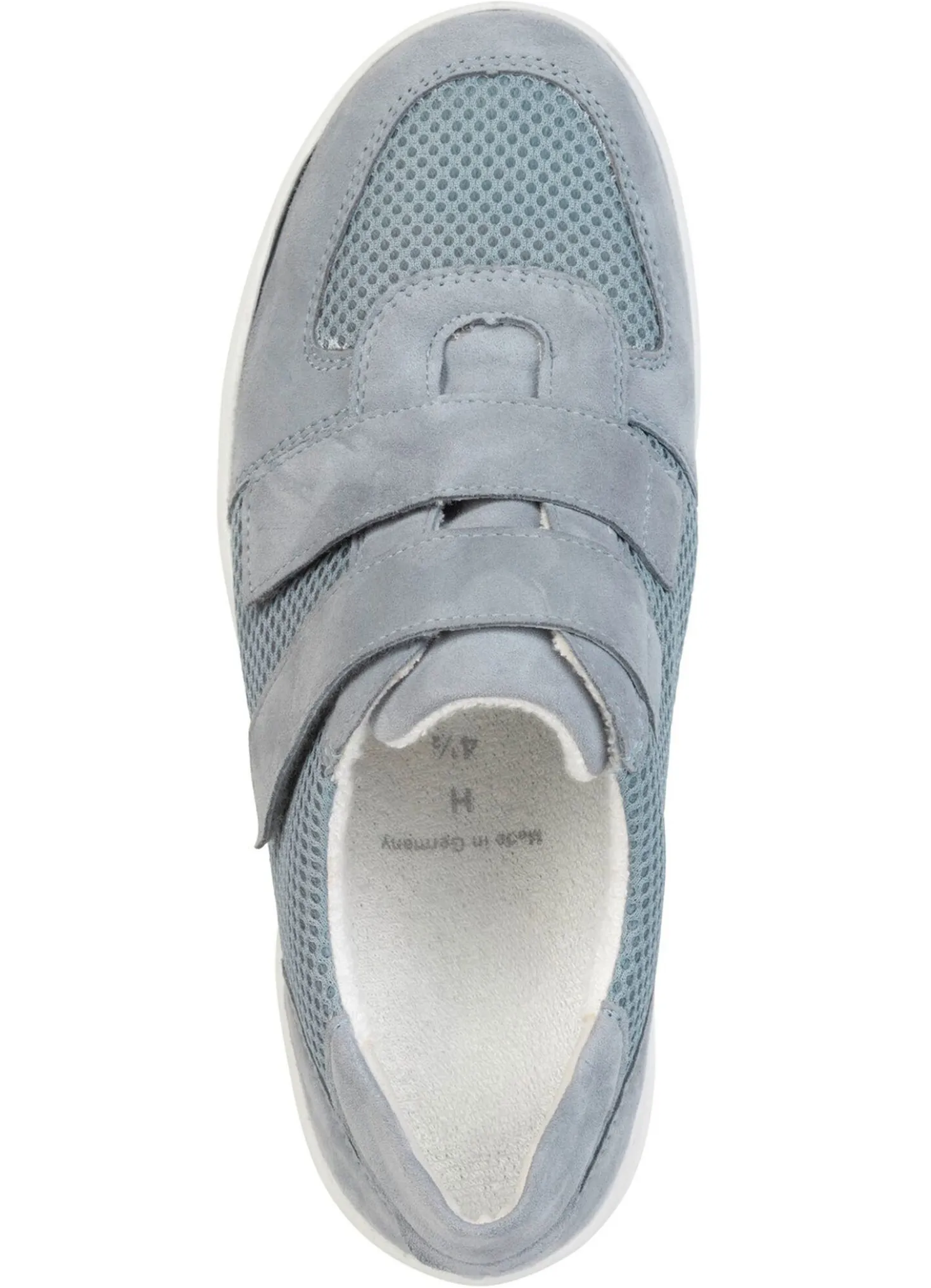 ELENA EDEN, bequeme Damen-Klettschuhe, Weite H, mit herausnehmbarem Fußbett