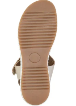 ELENA EDEN, bequeme Damen-Sandalen, Weite H, mit herausnehmbarem Fußbett
