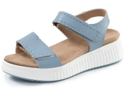 ELENA EDEN, bequeme Damen-Sandalen, Weite H, mit herausnehmbarem Fußbett