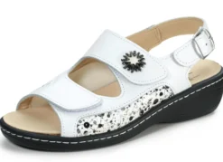 ELENA EDEN, bequeme Damen-Sandalen, Weite H, mit herausnehmbarem Fußbett