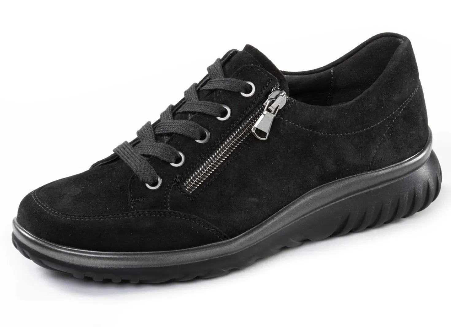 ELENA EDEN, bequeme Damen-Schnürschuhe, Weite H, mit herausnehmbarem Fußbett