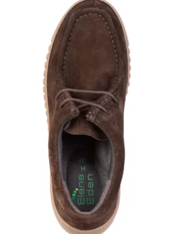 ELENA EDEN, bequeme Damen-Schnürschuhe, Weite H, mit herausnehmbarem Fußbett