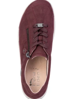 ELENA EDEN, bequeme Damen-Schnürschuhe, Weite H, mit herausnehmbarem Fußbett