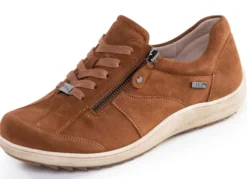 ELENA EDEN, bequeme Damen-Schnürschuhe, Weite H, mit herausnehmbarem Fußbett