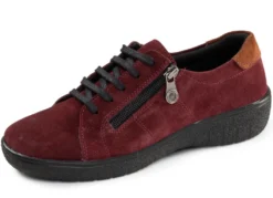 ELENA EDEN, bequeme Damen-Schnürschuhe, Weite G, mit herausnehmbarem Fußbett