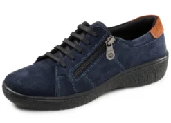 ELENA EDEN, bequeme Damen-Schnürschuhe, Weite G, mit herausnehmbarem Fußbett