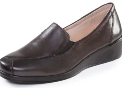 ELENA EDEN, bequeme Damen-Slipper, Weite H, mit herausnehmbarem Fußbett