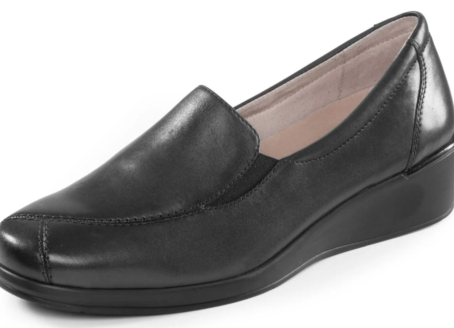 ELENA EDEN, bequeme Damen-Slipper, Weite H, mit herausnehmbarem Fußbett