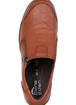 ELENA EDEN, bequeme Damen-Slipper, Weite H, mit herausnehmbarem Fußbett