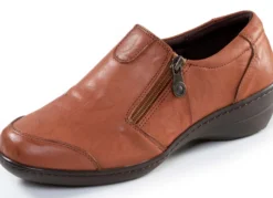 ELENA EDEN, bequeme Damen-Slipper, Weite H, mit herausnehmbarem Fußbett