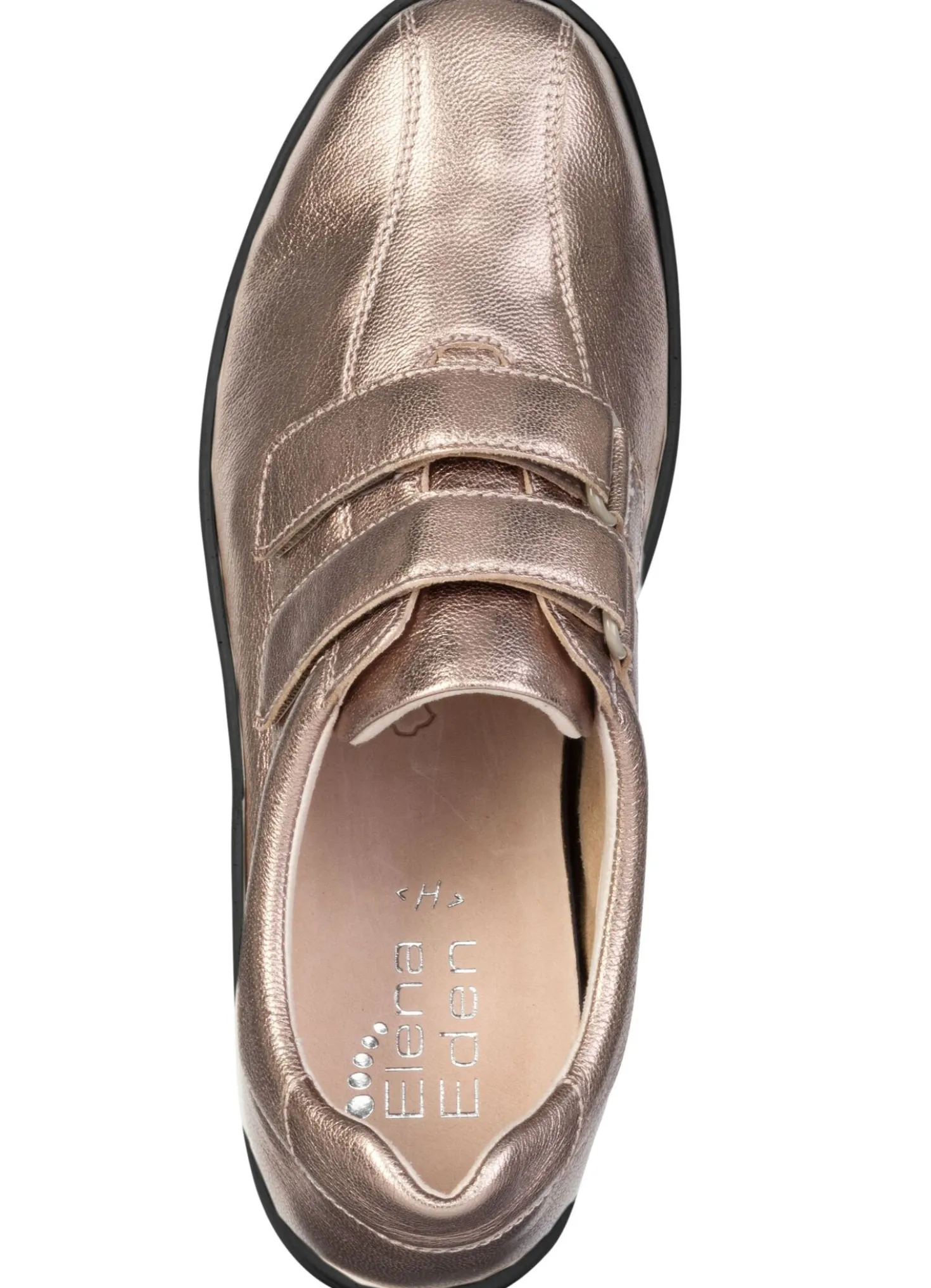 ELENA EDEN, bequeme Damen-Slipper, Weite H, mit herausnehmbarem Fußbett