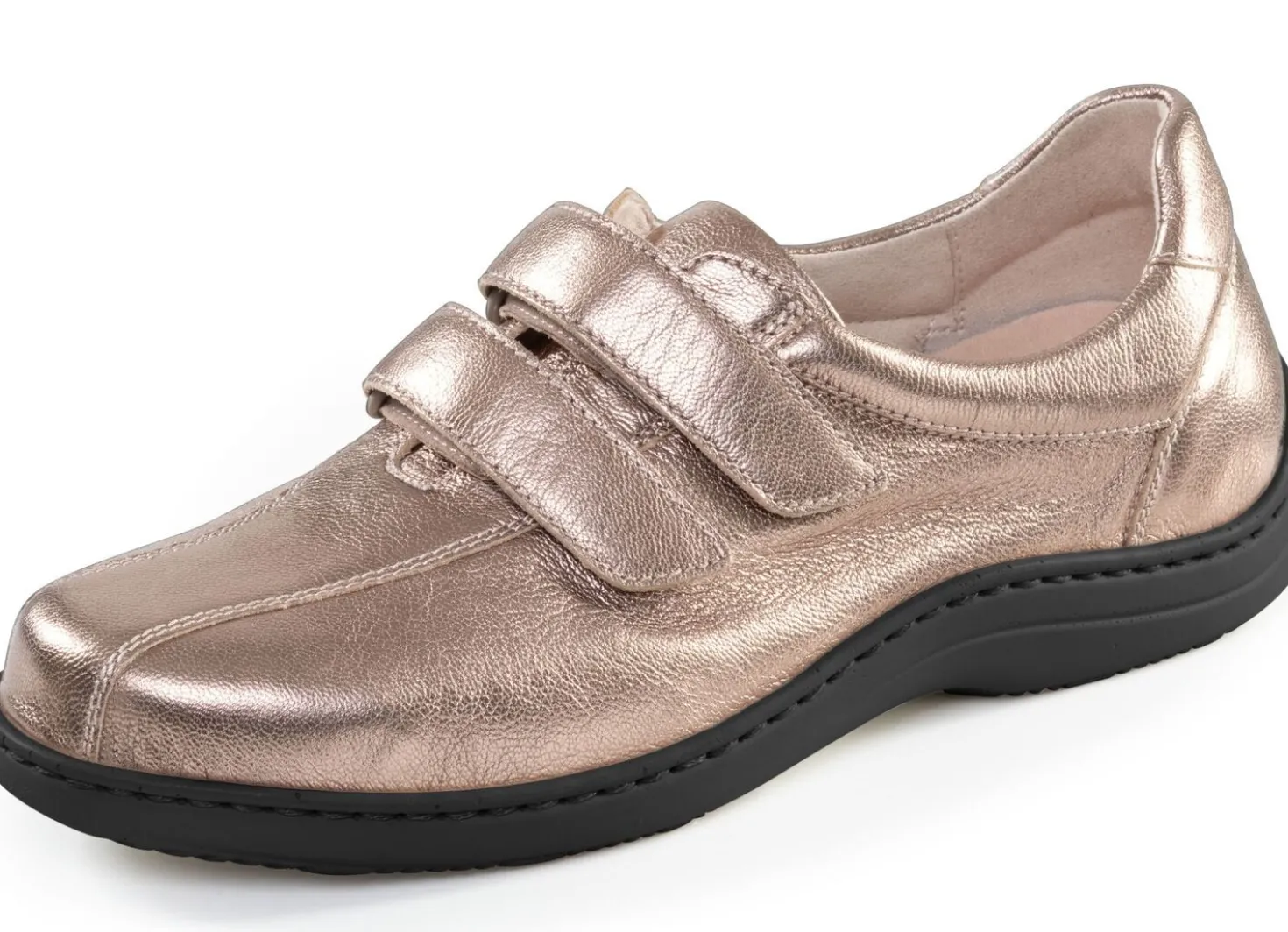 ELENA EDEN, bequeme Damen-Slipper, Weite H, mit herausnehmbarem Fußbett