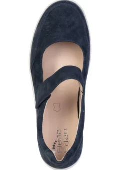 ELENA EDEN, bequeme Damen-Slipper, Weite H, mit herausnehmbarem Fußbett
