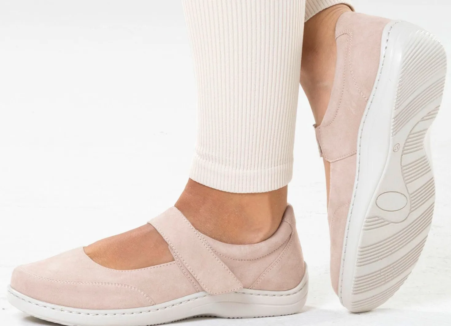 ELENA EDEN, bequeme Damen-Slipper, Weite H, mit herausnehmbarem Fußbett