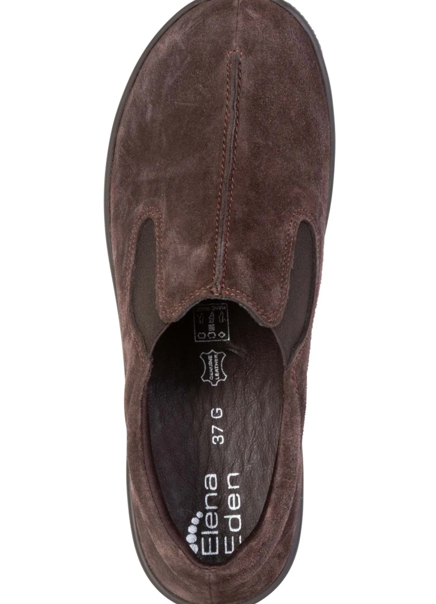 ELENA EDEN, bequeme Damen-Slipper, Weite G, mit herausnehmbarem Fußbett