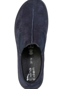 ELENA EDEN, bequeme Damen-Slipper, Weite G, mit herausnehmbarem Fußbett