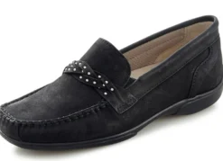 ELENA EDEN, bequeme Damen-Slipper, Weite H, mit herausnehmbarem Fußbett