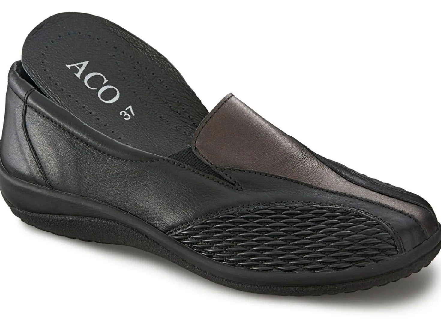 ELENA EDEN, bequeme Damen-Slipper, Weite G, mit herausnehmbarem Fußbett